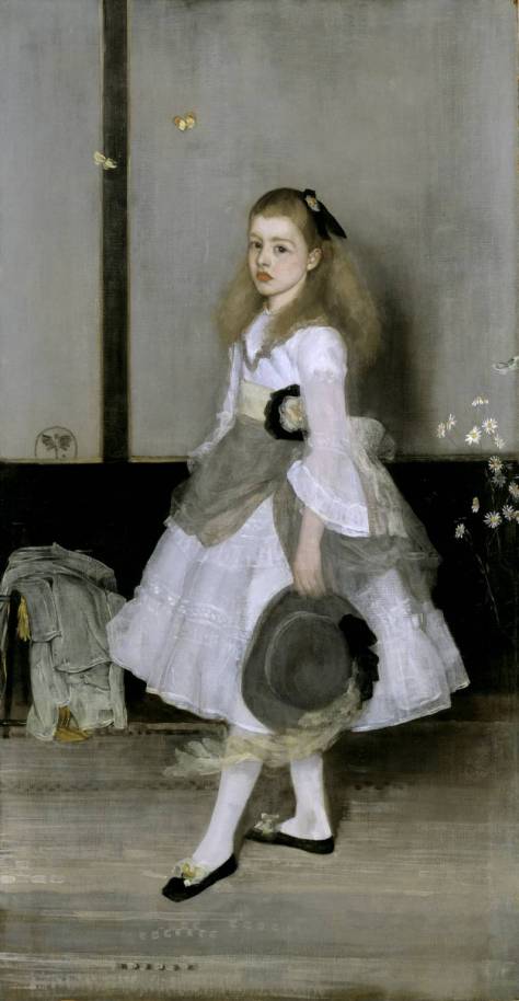 Harmony in Grey and Green: Miss Cicely Alexander 1872-4 James Abbott McNeill Whistler 1834-1903 Bequeathed by W.C. Alexander 1932 http://www.tate.org.uk/art/work/N04622